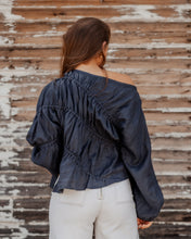 Load image into Gallery viewer, Lily Shirt- Navy
