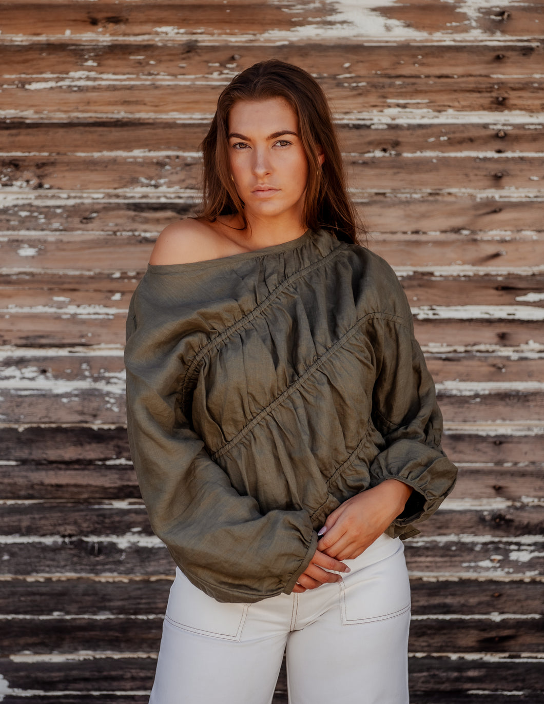 Lily Shirt- Sage